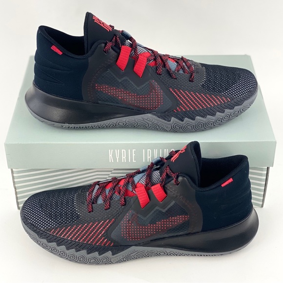 Nike Other - Nike Flytrap 5 Bred Men's Basketball Shoes Sneakers Black Red CZ4100 003